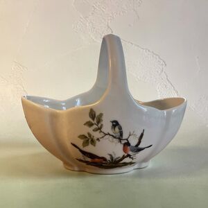 Limoges France Porcelain Basket